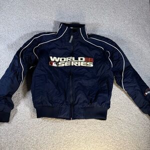 2005 World Series Dugout Jacket Y2K Vintage Youth XL